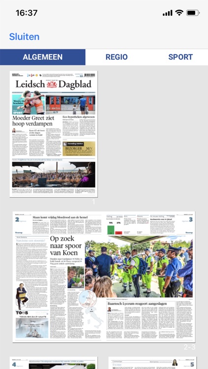 Leidsch Dagblad - krant screenshot-3