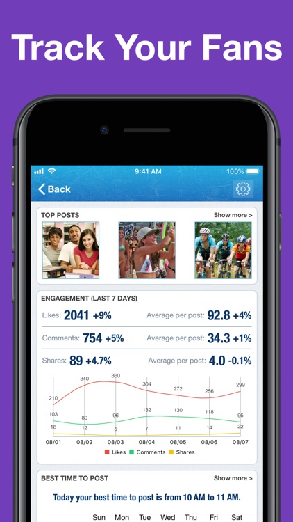 MyTopFans Pro - Social Tracker screenshot-3