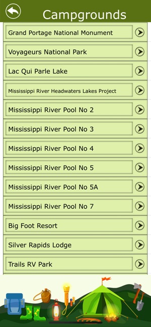 Minnesota Campgrounds & Trails(圖3)-速報App