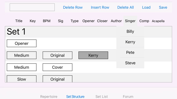 Setlist Generator