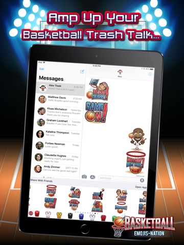 Basketball Emojis Nation screenshot 3