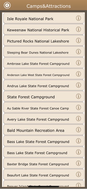 Michigan Camps & Trails,Parks(圖3)-速報App