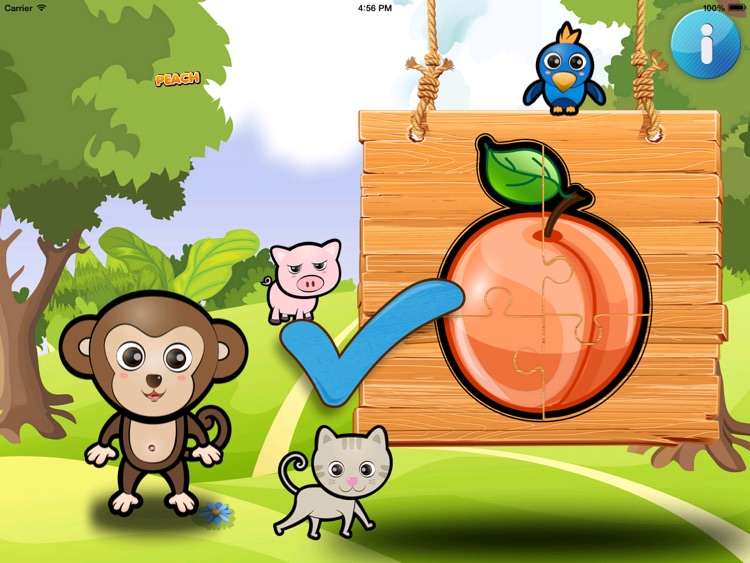 ABC Jungle Puzzle Game HD - for all ages