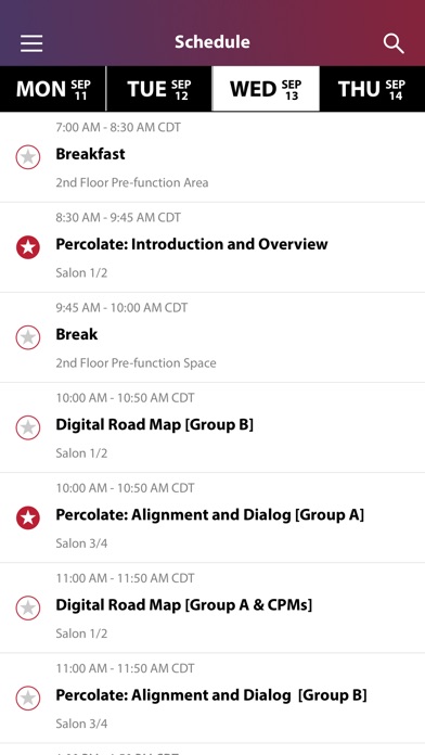 Rockwell Automation Events App screenshot 2