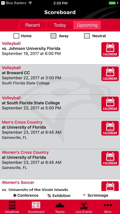 Florida College Athletics