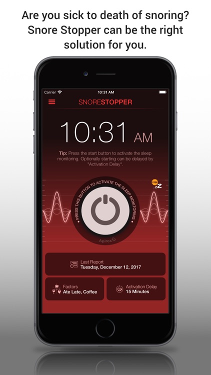 Snore Stopper! Pro screenshot-3
