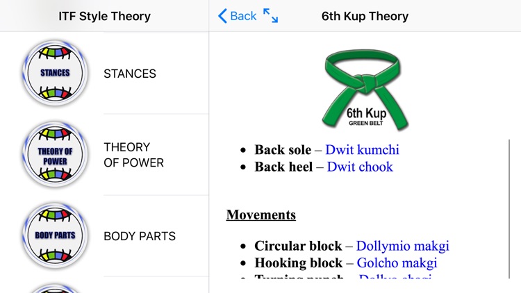 GMSMA ITF Style Theory