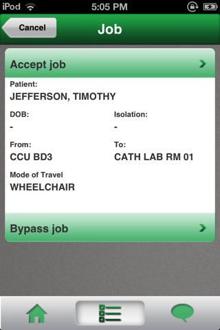 TeleTracking mobileXT™ screenshot 3