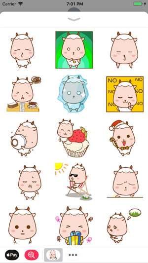 Baby Sheep Stickers Fun(圖2)-速報App