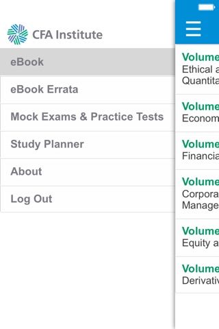 CFA Program Study App screenshot 3