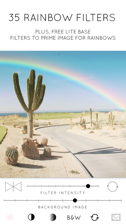 Rainbow Love: Rainbow Photo Filters