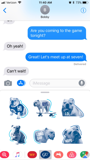 Georgetown Stickers(圖3)-速報App