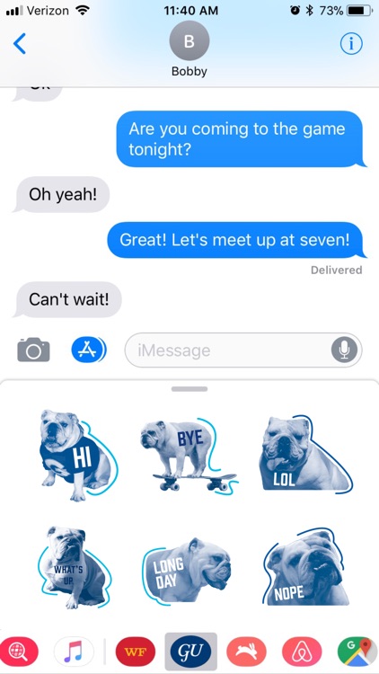 Georgetown Stickers
