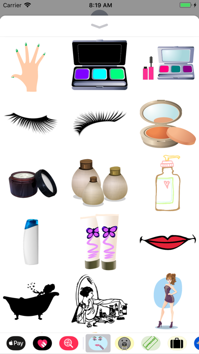 Lotsa Cosmetic Stickers screenshot 2