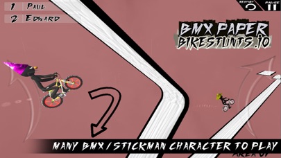 Paper BMX - Bike Race Stunts screenshot 3
