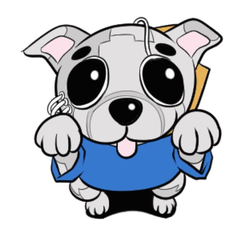 Dog Fox Animated Stickers icon