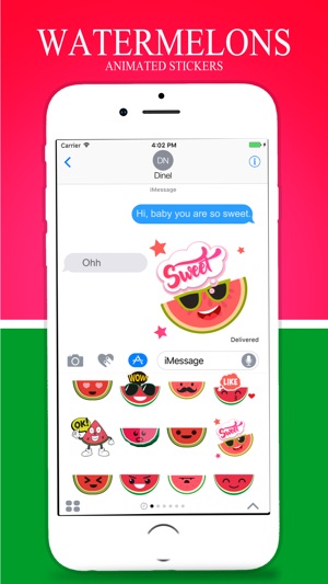 Animated Watermelon Stickers(圖5)-速報App