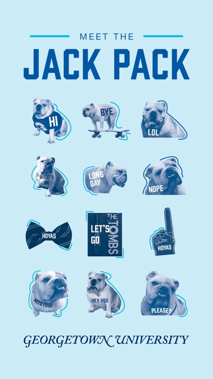 Georgetown Stickers