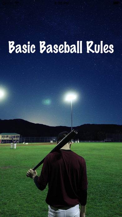 How to cancel & delete Baseball Rules from iphone & ipad 1