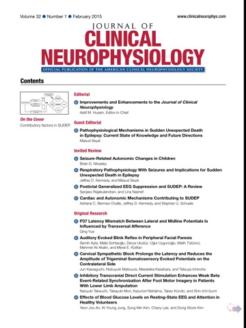 Journal of Clinical Neurophysiology screenshot 2