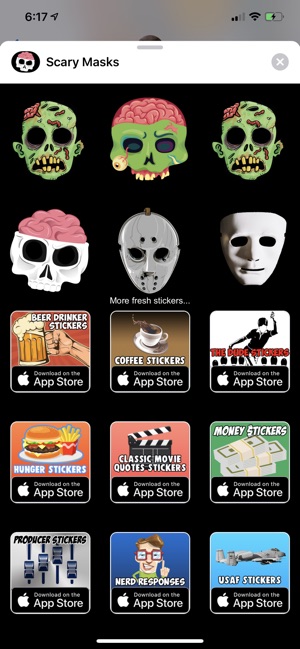 Scary Masks Stickers(圖2)-速報App