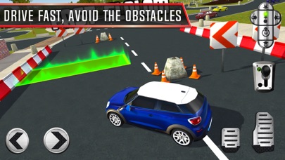 3D Car Parking Simulator - Real City Street Driving School Test Park Sim Racing Games Screenshot 2