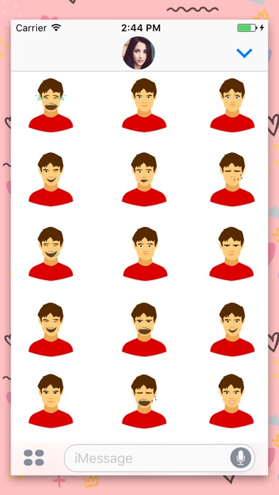 Man Emoji : Animated Stickers screenshot 3