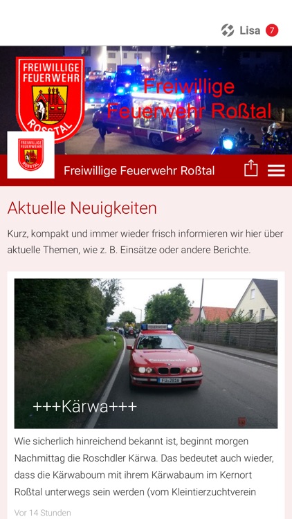 Freiwillige Feuerwehr Roßtal