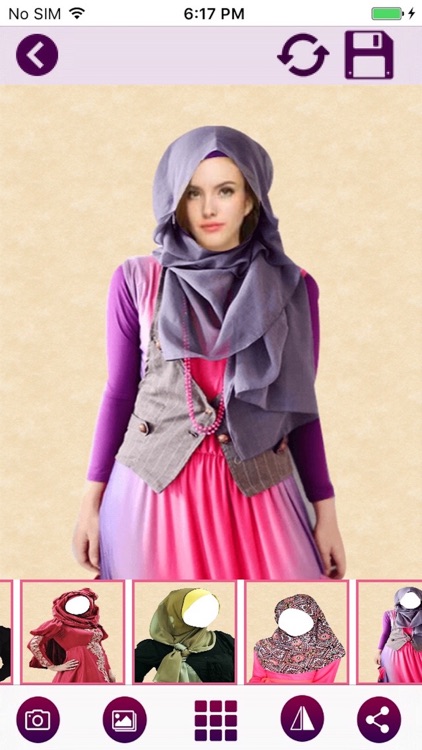 Hijab Fashion Photo Maker screenshot-3