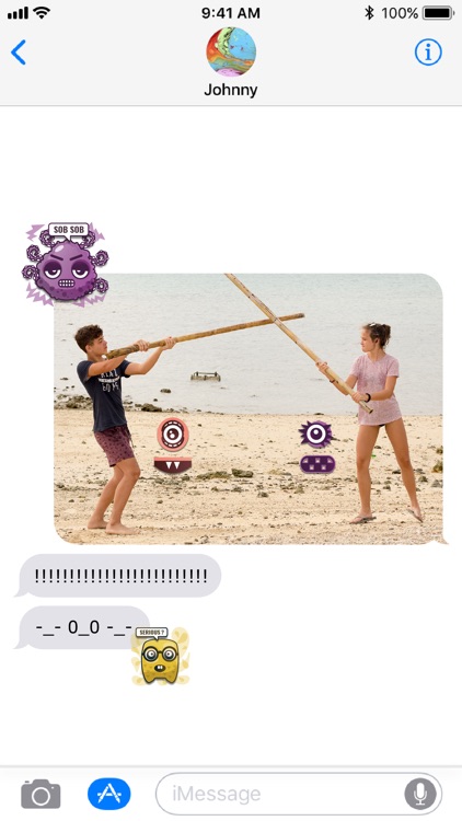 BIOK - iMessage Stickers screenshot-3