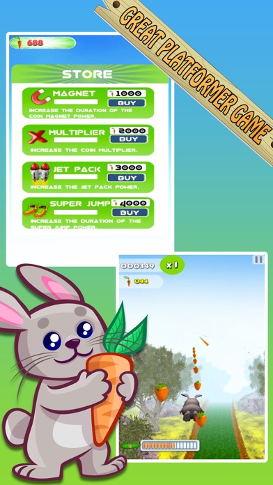 Bunny Jungle Run Adventure Screenshot 4