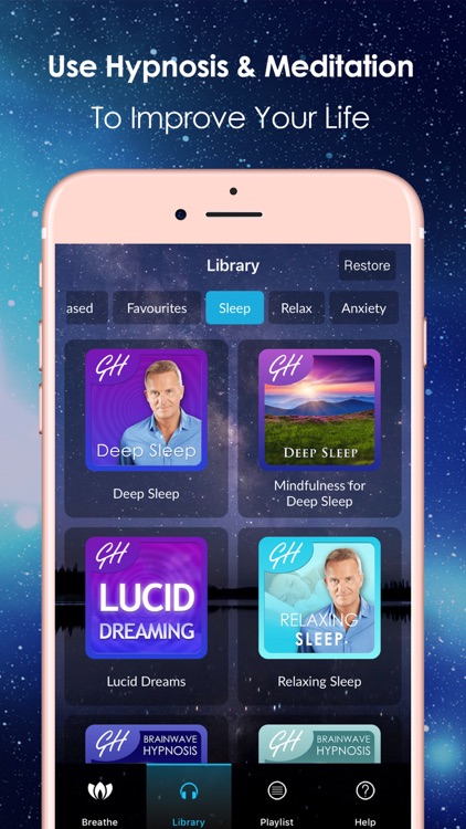 Relax & Sleep Well Hypnosis screenshot-4