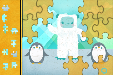 Monster Games for Kids: Jigsaw Puzzles HD - Gold screenshot 3