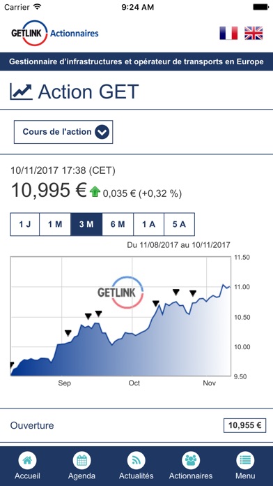 GETLINK Actionnaires screenshot 3