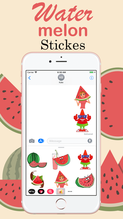 Watermelon Stickers screenshot 4