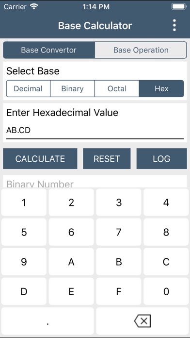 Base Calculator & Converter screenshot 3