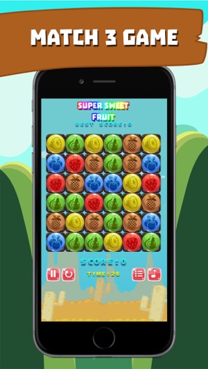 Super Sweet Fruit Match 3(圖2)-速報App