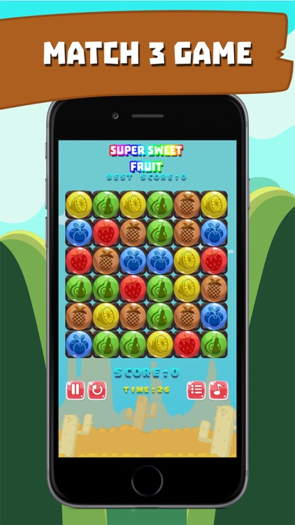 Super Sweet Fruit Match 3