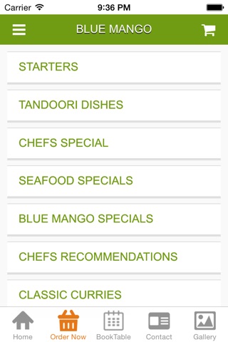 Blue Mango Taunton screenshot 3