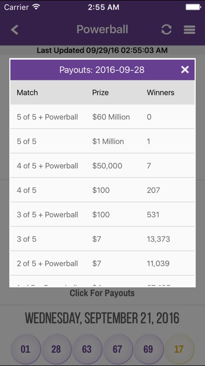 Lottery Results: Louisiana screenshot-3