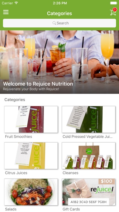 Rejuice Nutrition screenshot 2