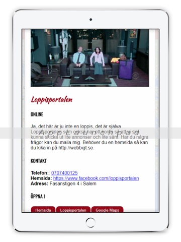 Loppisportalen screenshot 3