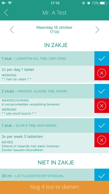 TRS - Toedien Registratie
