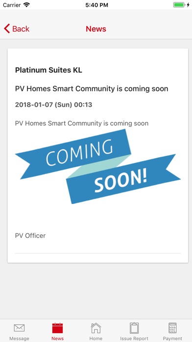 PV Homes - smart community app screenshot 4