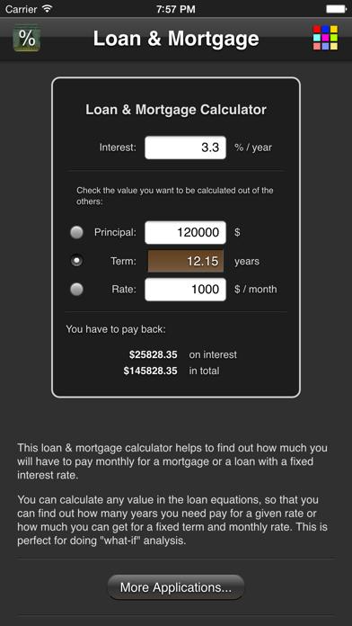 Loan Mortgage review screenshots