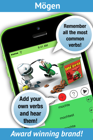 Learn German Verbs - LearnBots screenshot 2