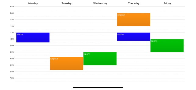 Timetable - Studies and Tasks(圖5)-速報App