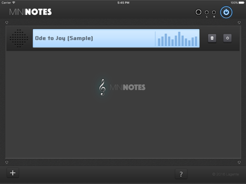 MiniNotes Music Notation screenshot 3