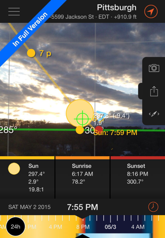 Sun Surveyor Lite screenshot 3