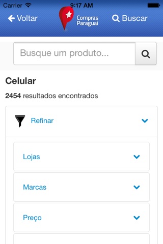 Compras Paraguai screenshot 2